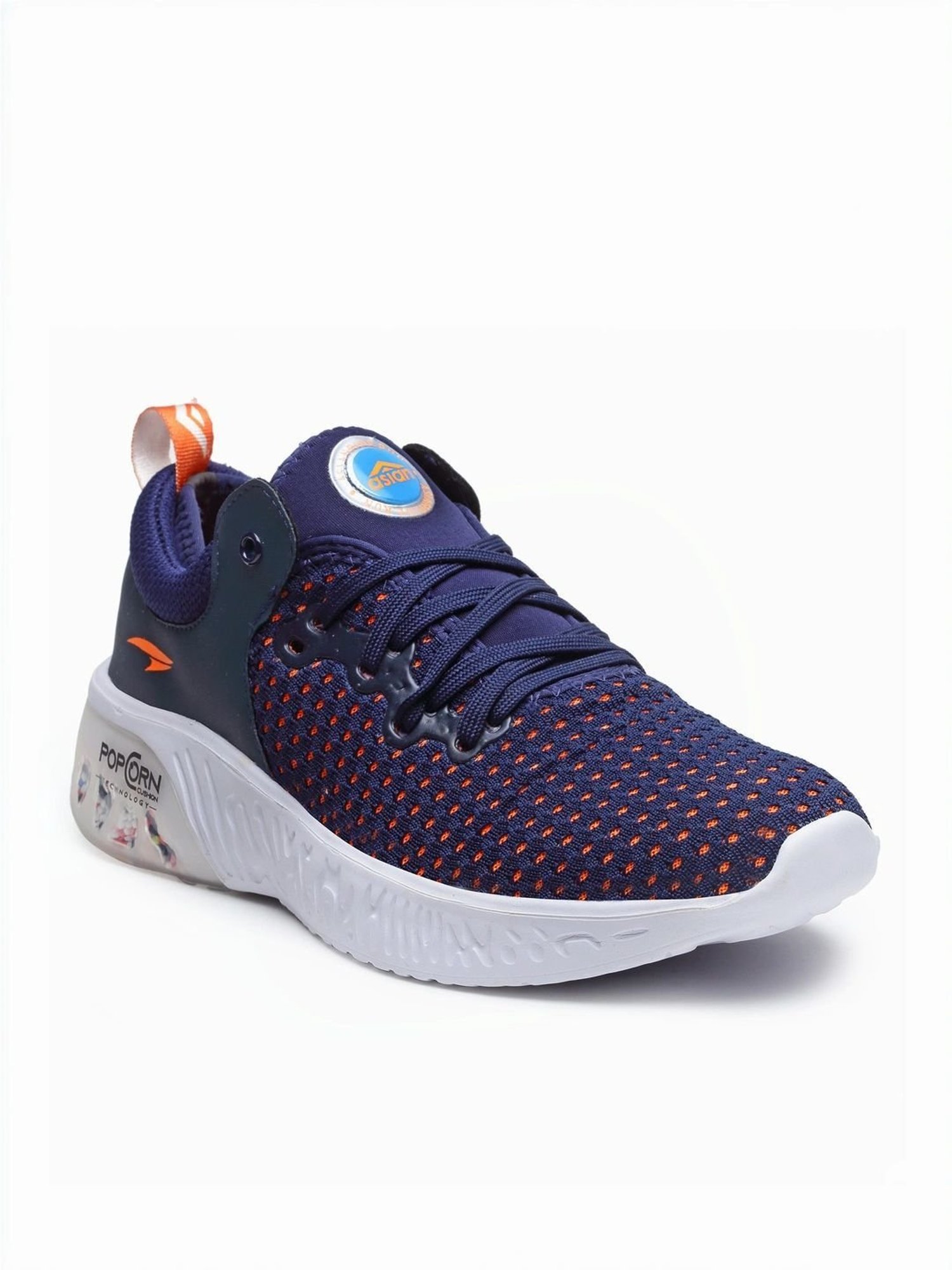 Asian Men's Blue Running Shoes