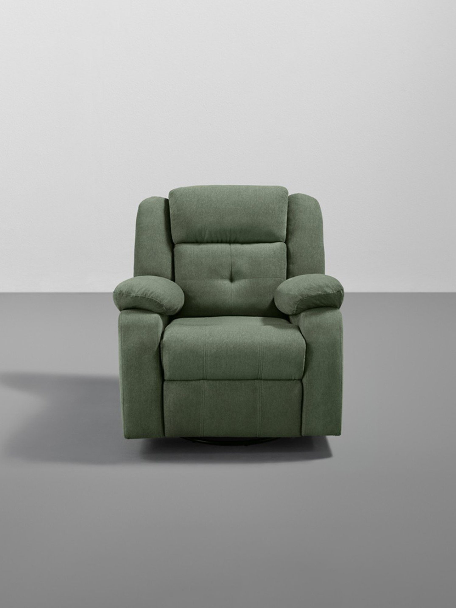Sleepyhead RX7 Irish Green Fabric Rocking & Revolving Single Seater Recliner
