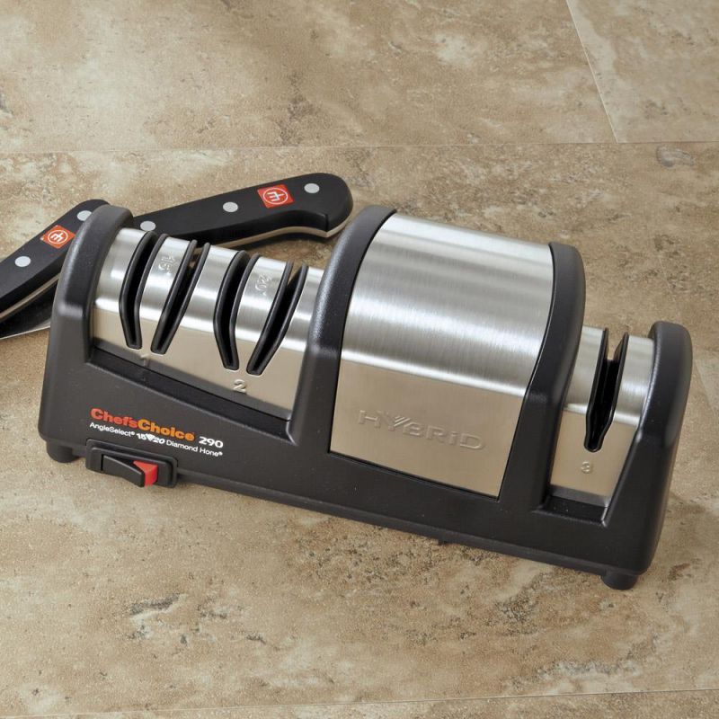 Chef'sChoice Hybrid AngleSelect Diamond Hone Electric Knife Sharpener