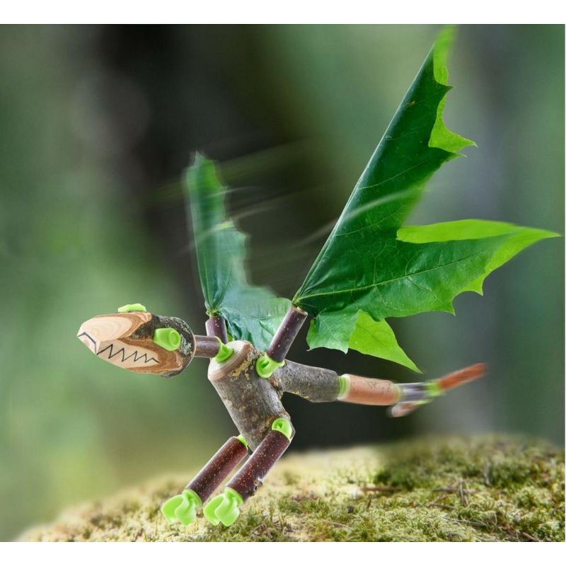 HABA Terra kids Connectors Backyard Craft Kit Starter - 86 Piece Set