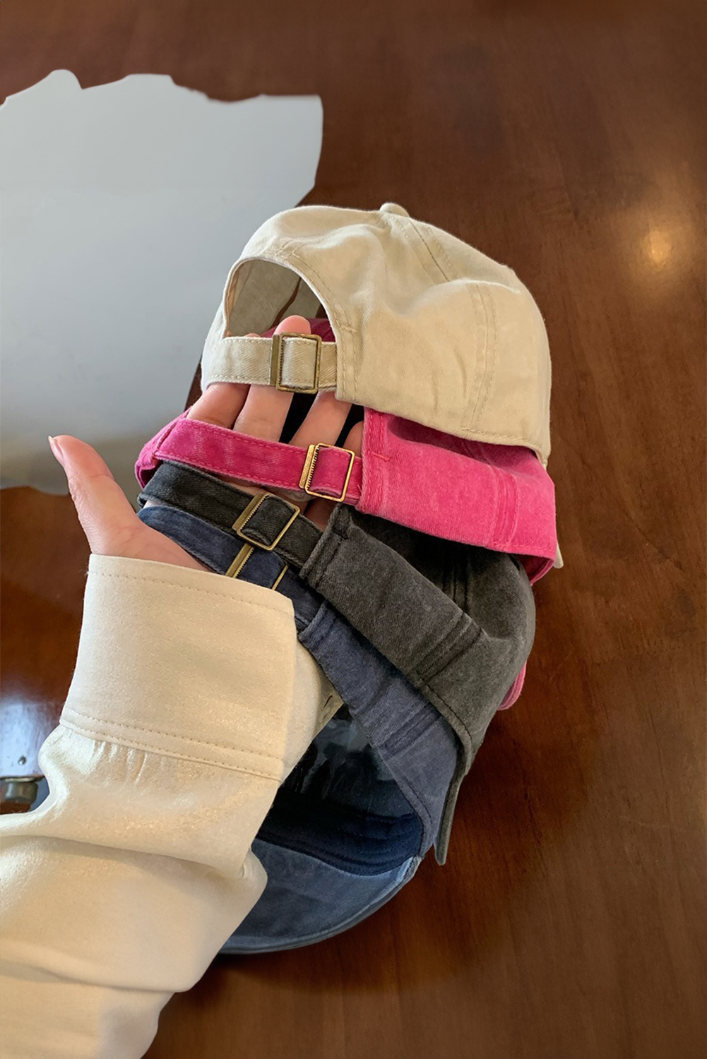 Brown Western Patchwork Flat Brim Cowboy Woven Hat