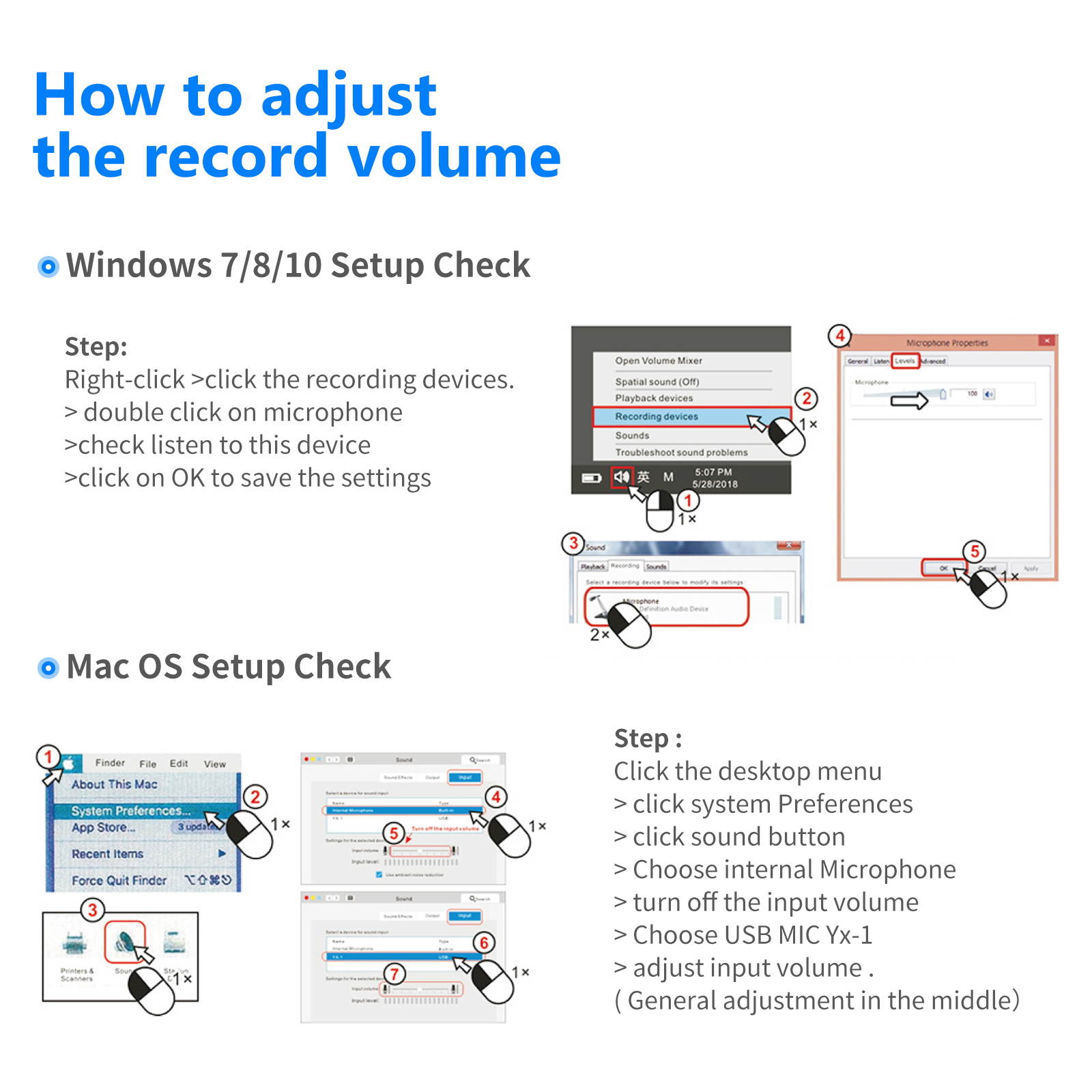 Neewer USB Microphone Kit 192KHZ/24BIT Plug&Play Computer Cardioid Mic Podcast Condenser Microphone with Professional Sound Chipset for YouTube/Gaming Record, Arm Stand/Shock Mount (Blue)(NW-8000-USB)