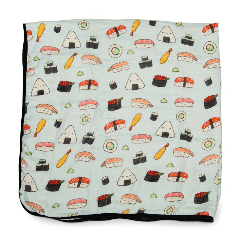 Loulou Lollipop Muslin Quilt - Sushi