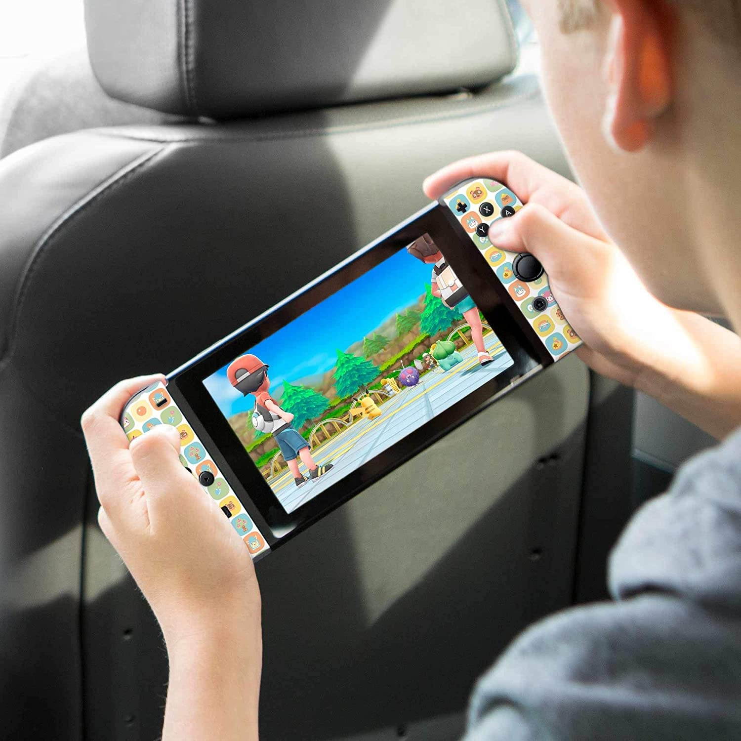 Controller Gear Aunthentic & Officially Licensed Animal Crossing: New Horizon - "Ripe for Picking" Nintendo Switch Skin Bundle