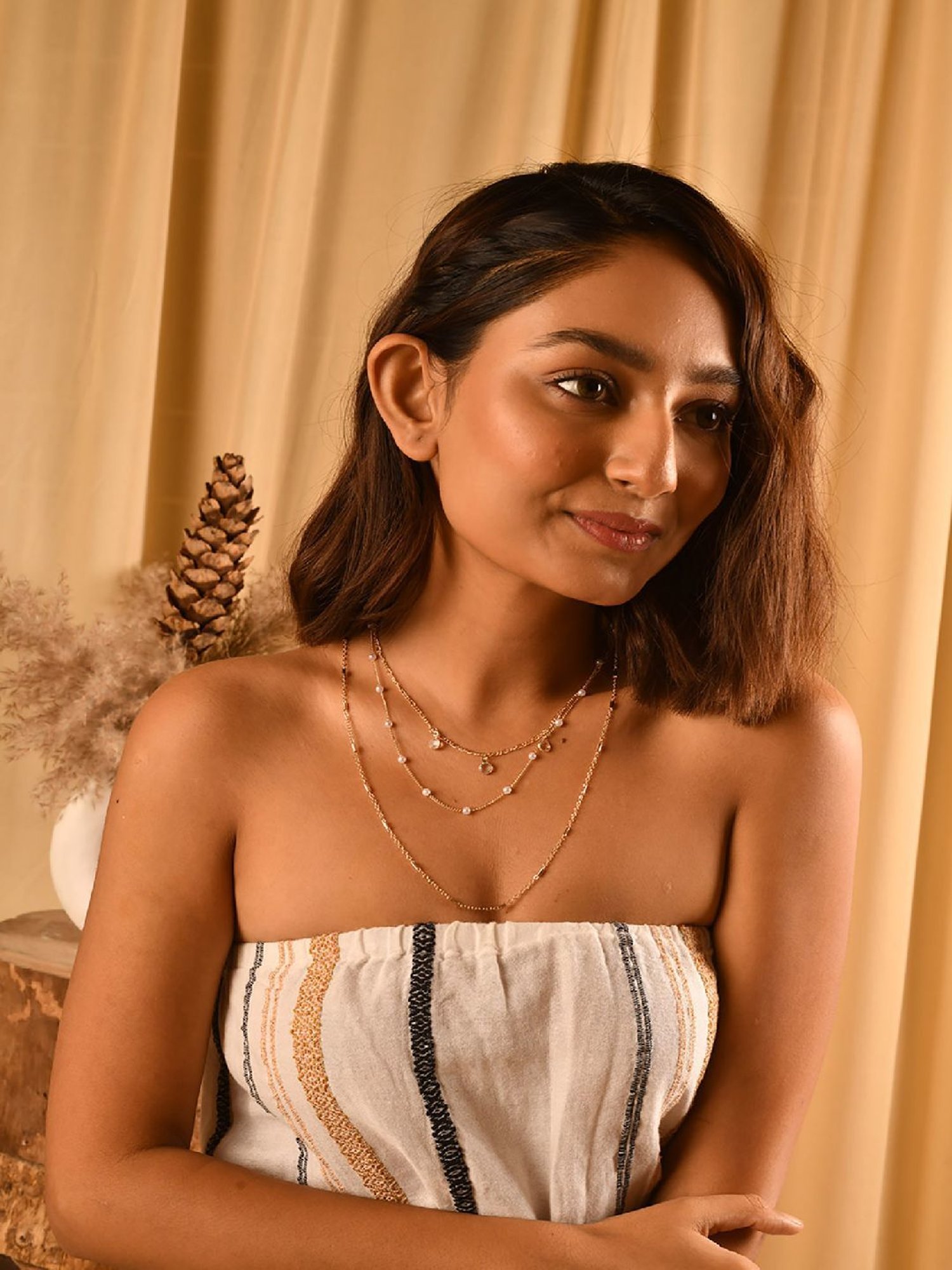 Jewelz Designer Multi Layered Necklace for Women