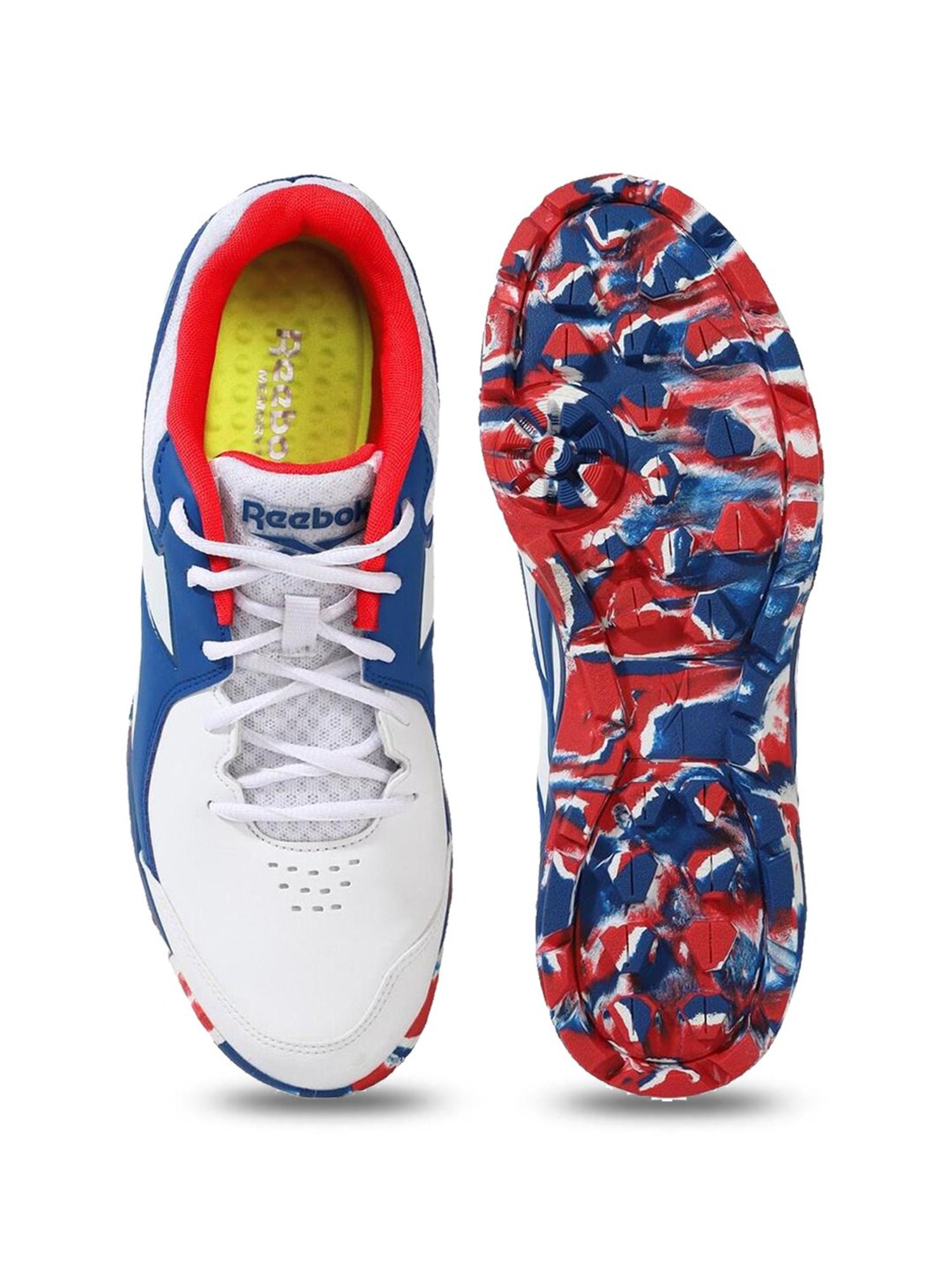 Nivia Men's Track and field-400 Blue Cricket Shoes