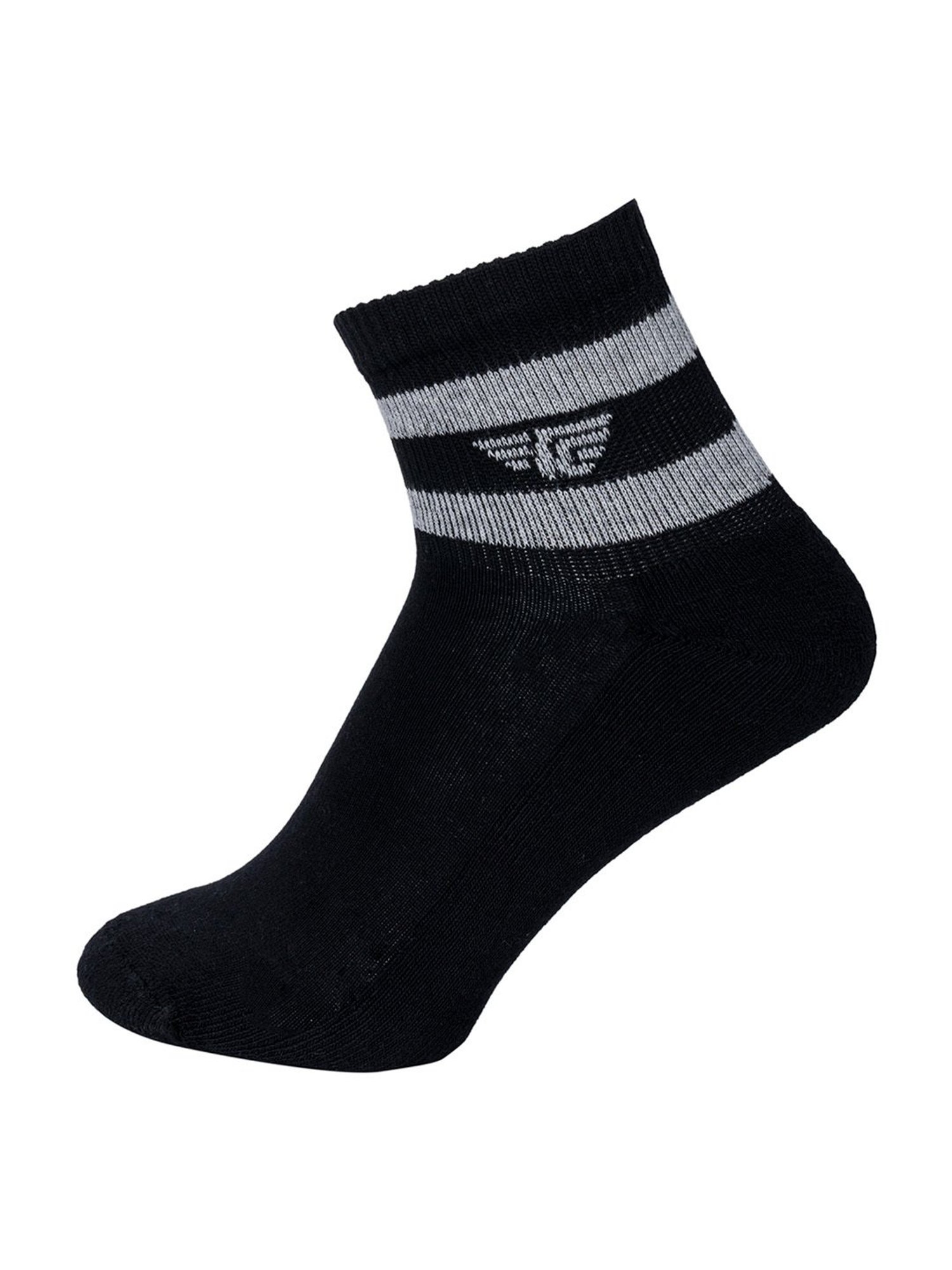 Red Tape Multicolor Ankle Length Socks - Set of 3