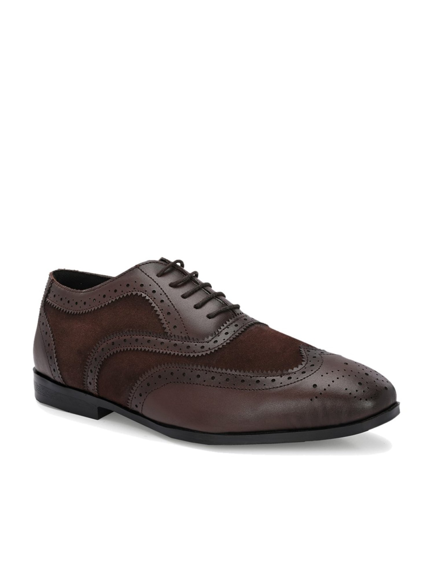 Hoversole Men's Lord Brown Brogue Shoes