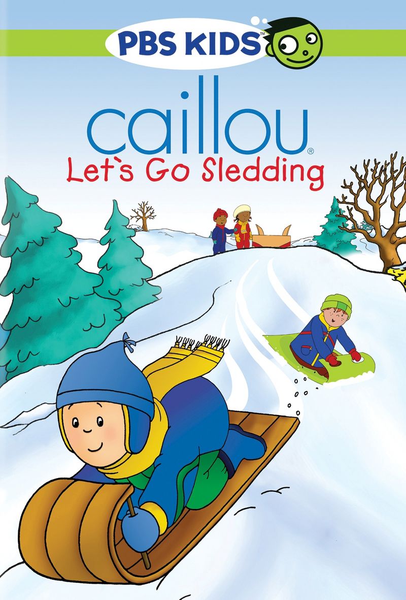 Caillou: Let's Go Sledding (DVD)