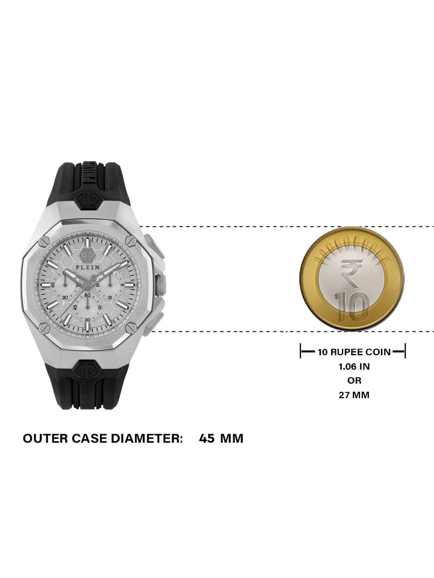 PHILIPP PLEIN PWTBA0123 Analog Watch for Men