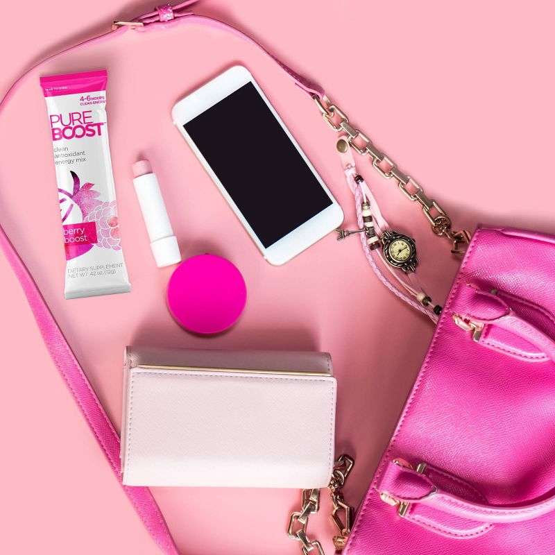 Pureboost Clean Energy Drink Mix - Berry Boost - 15ct