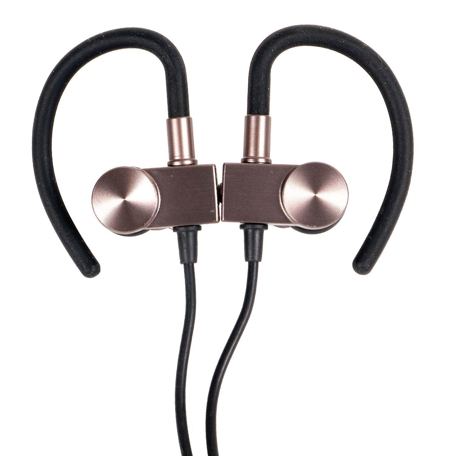 Deco Gear Deco Gear Magnetic Wireless Sport Earbuds | Gun Metal Grey | Carrying Case