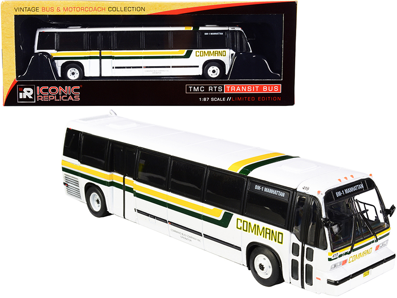 MCI MC-12 Coach Classic Bus "Grey Goose Lines" Destination: Winnipeg (Manitoba Canada) "Vintage Bus & Motorcoach Collection" 1/87 Diecast Model by Iconic Replicas