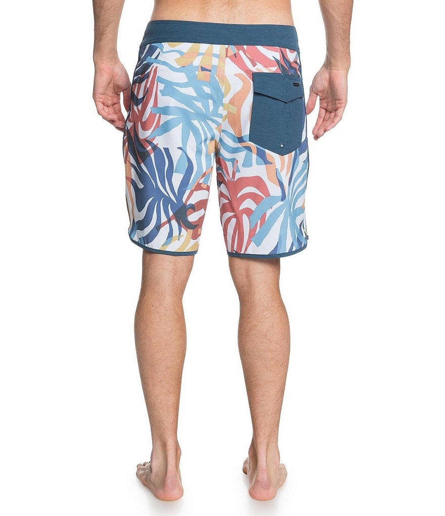 Quiksilver 19#double; Outseam Highline Vacancy Scallop REPREVE&reg; Recycled Materials Board Shorts