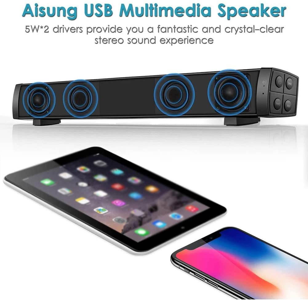 cable matters 2-pack usb audio adapter (usb to audio jack, usb to stereo, usb to 3.5mm adapter) for windows and mac