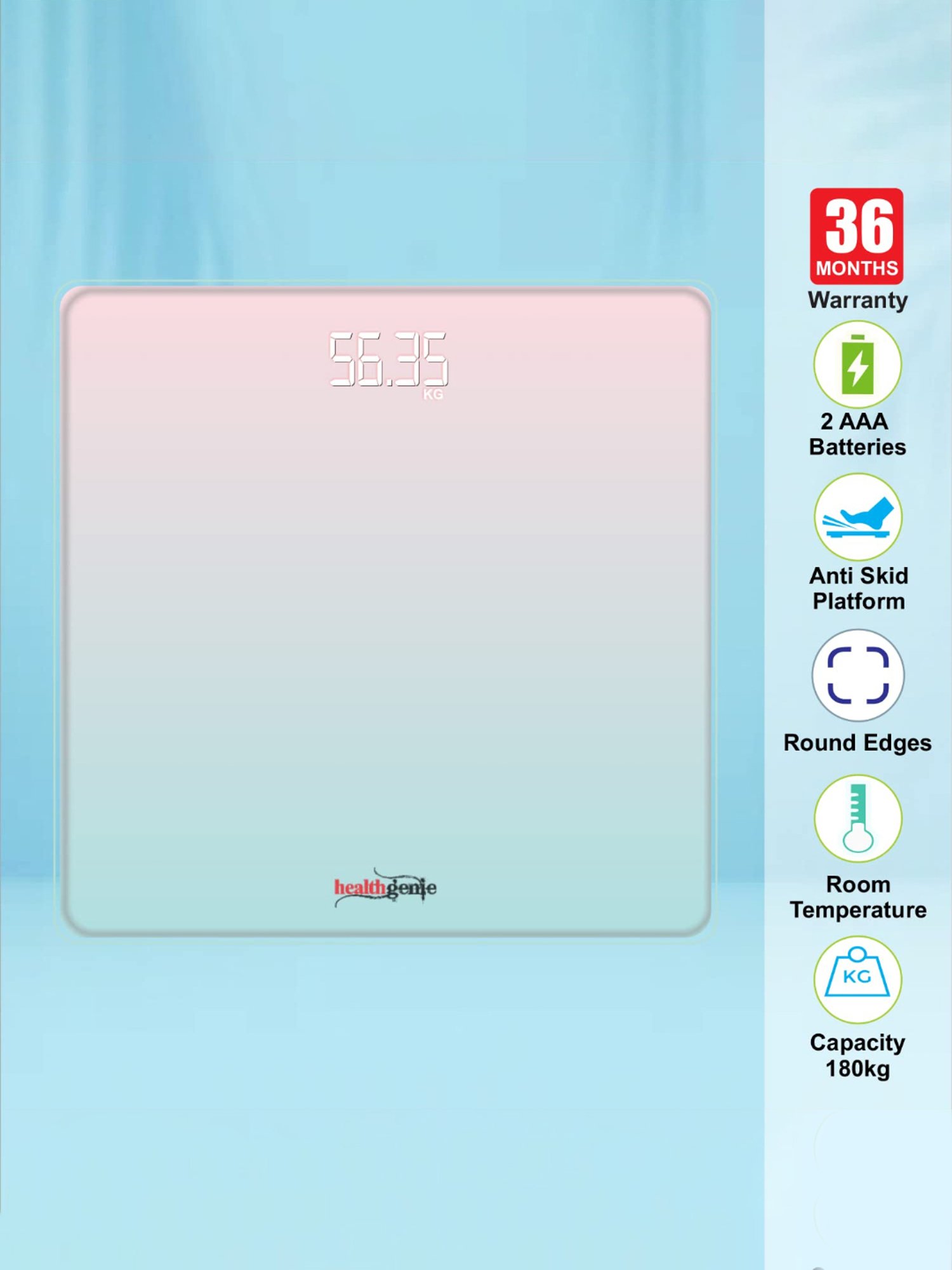 Beurer GS 213 Glass Bathroom/Weighing Scale