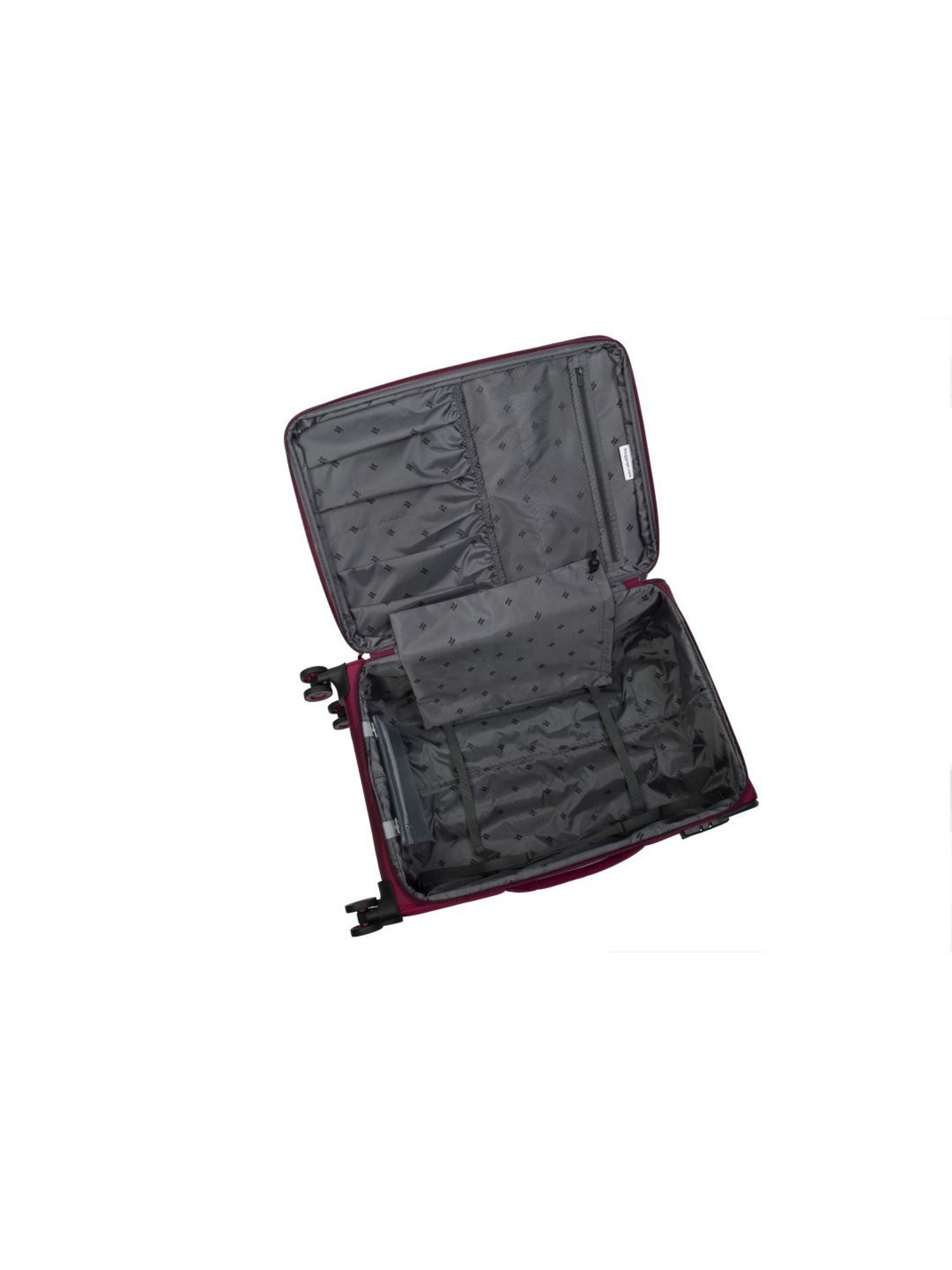 it luggage Precursor Red Medium -24 inches Expandable Soft Case Luggage Trolley with TSA Lock