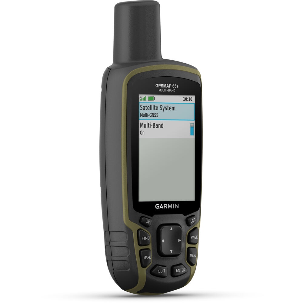 Garmin GPSMAP 65s, Multi-Band/Multi-GNSS Handheld with Sensors