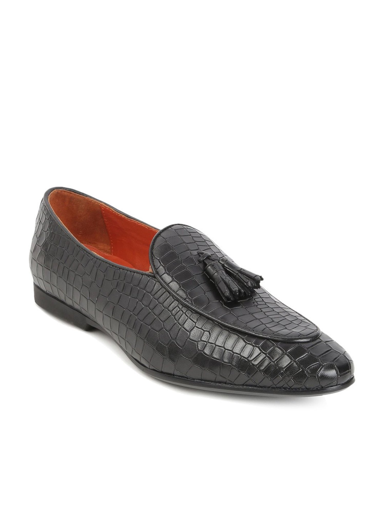 Gabicci Men's Oakland Black Mocassins