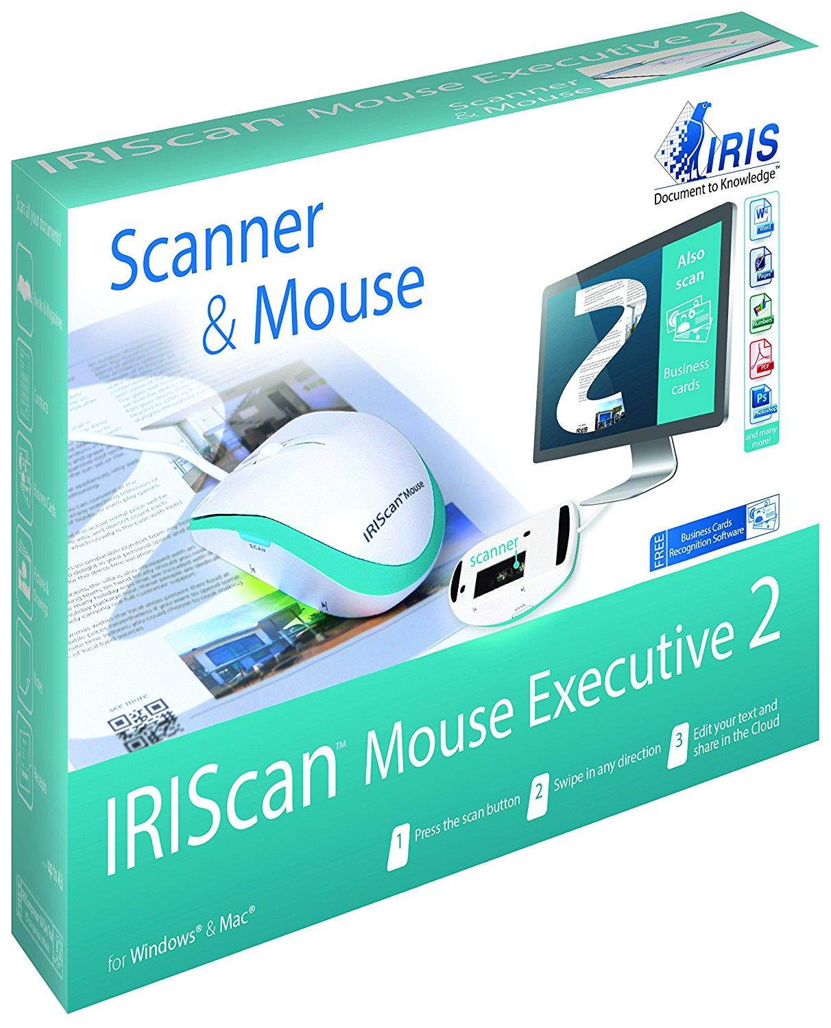 IRIS 458075 IRISCAN MOUSE 2 EXECUTIVE USB