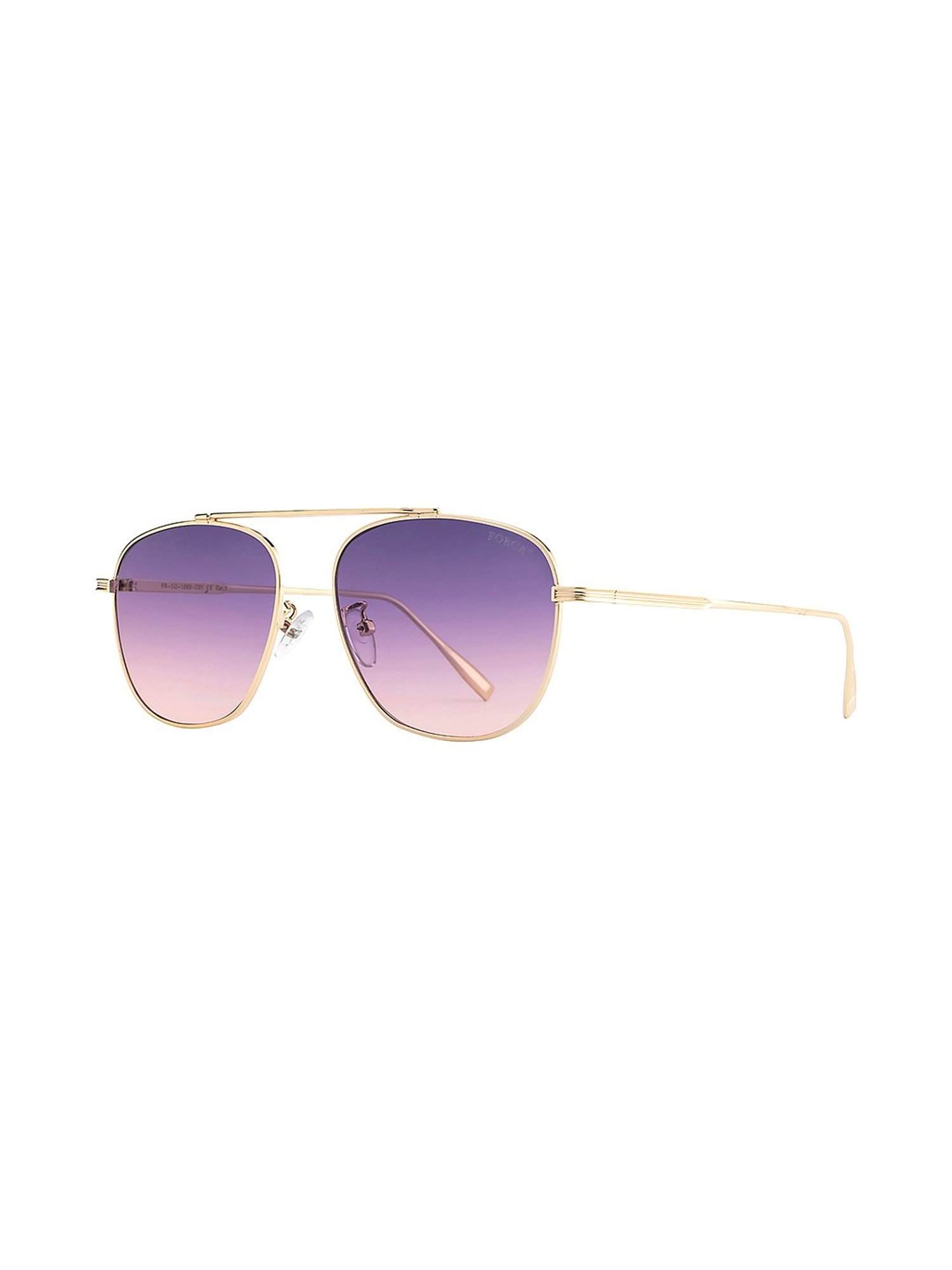 Forca by Lifestyle Purple Square Sunglasses for Men