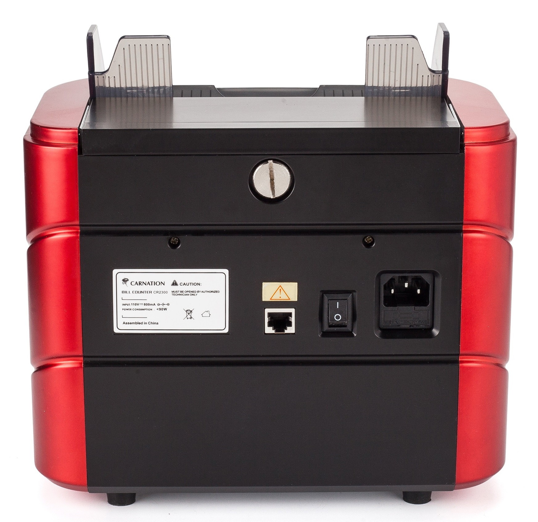 Carnation Bank Grade Bill Cash Counter by Carnation &ndash; Fast, User-Friendly Money Counting Machine &ndash; 4 Counterfeit Detection Functions (UV, MG, IR, DD) &ndash; Works Worldwide: Up to 7 Different Currencies