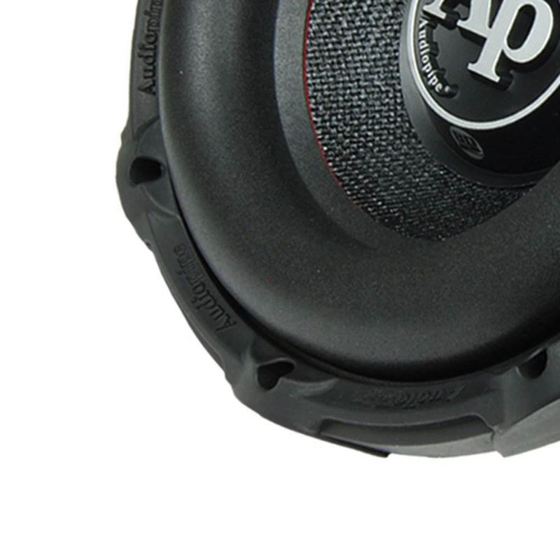 AudioPipe TXX-BDC2-10 10 Inch 1200 Watt High Performance Powerful 4 Ohm DVC Vehicle Car Audio Subwoofer Speaker System, Black