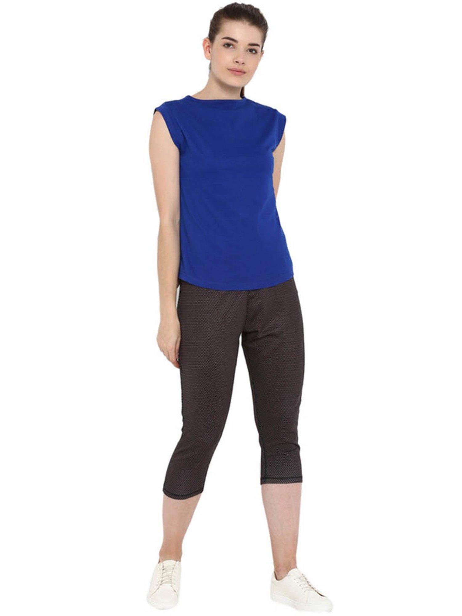 Appulse Royal Blue & Red Cotton T-Shirt - Pack of 2