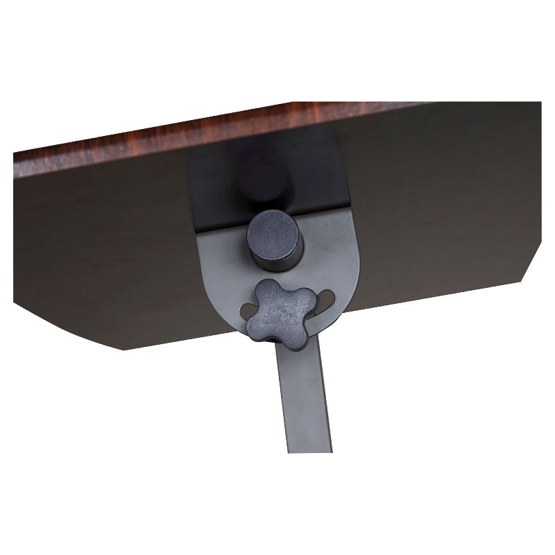 OneSpace 50-JN02 Angle and Height Adjustable Mobile Laptop Computer Desk, Single Surface