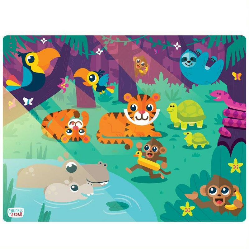 Chuckle & Roar Tray Puzzles - 4pk