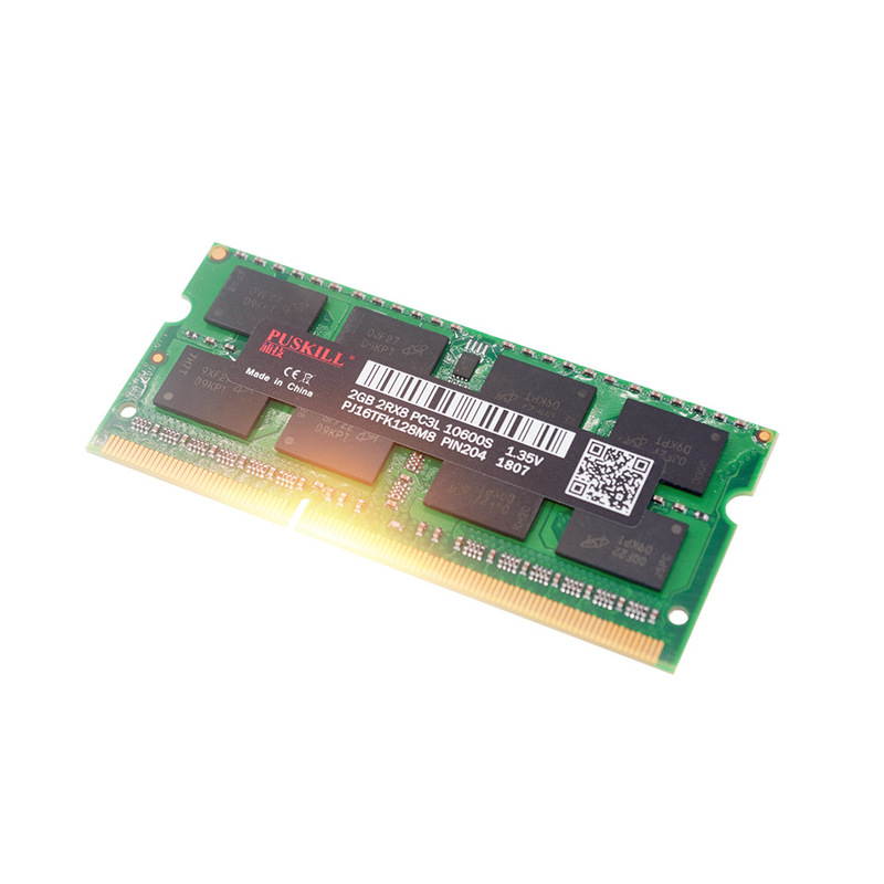 PUSKILL DDR3 1600MHz SODIMM RAM PC3-12800 4G 1.35V CL11 204 Pin Support ECC Unbuffered Laptop Memory Notebook RAM Module for Mac Intel and AMD System