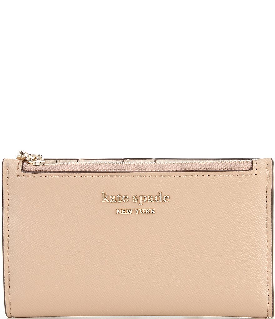 kate spade new york Spencer Leather Small Slim Bi-Fold Wallet