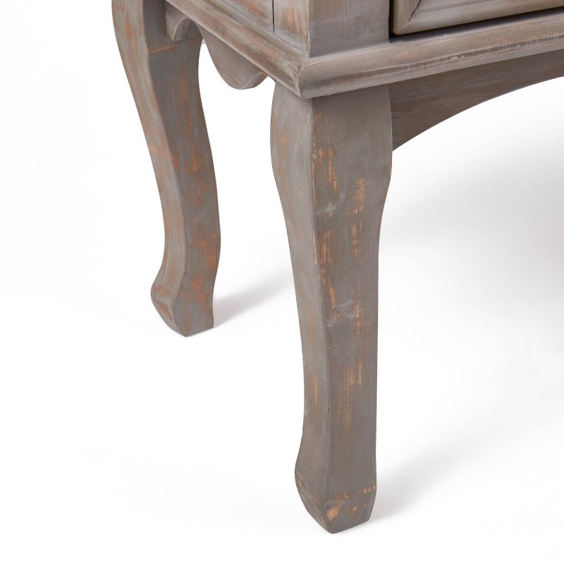 Thomas 3 Drawer Chest Gray - ClickDecor