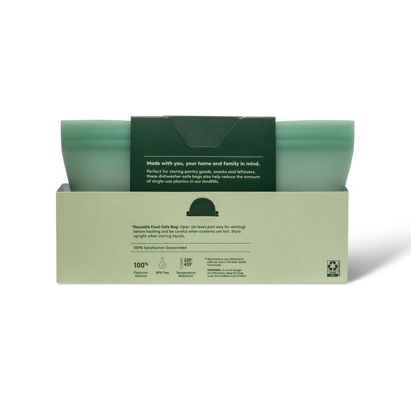 Reusable Silicone Quart Bag - Everspring™