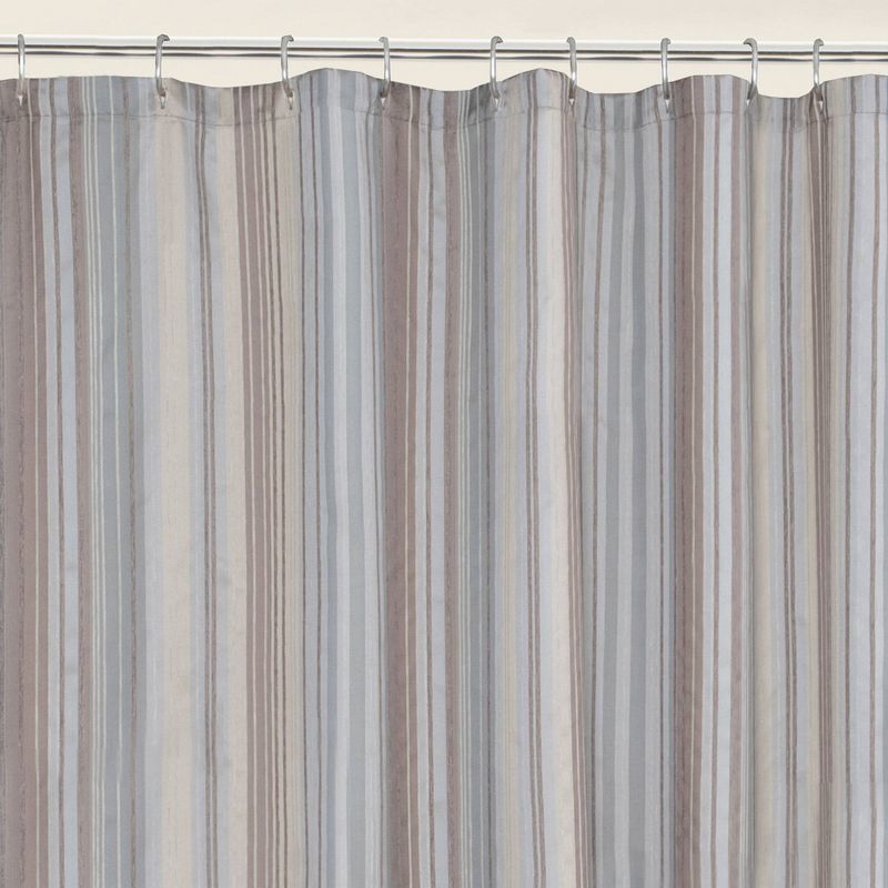 Jodie Striped Shower Curtain - Zenna Home