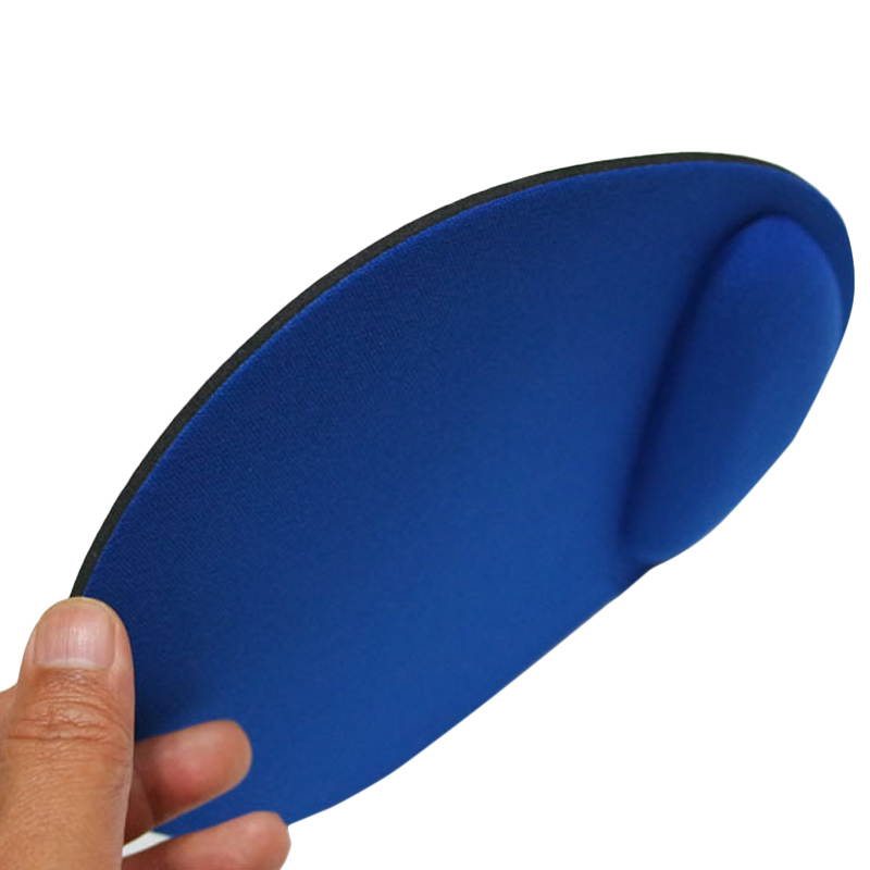 Mouse Mat Pad with Wrist Rest Support Cushion ,Gaming Mouse Mat Mousemat Mousepad Anti-Slip Comfort Pad for PC Computer Laptop Office Black Color