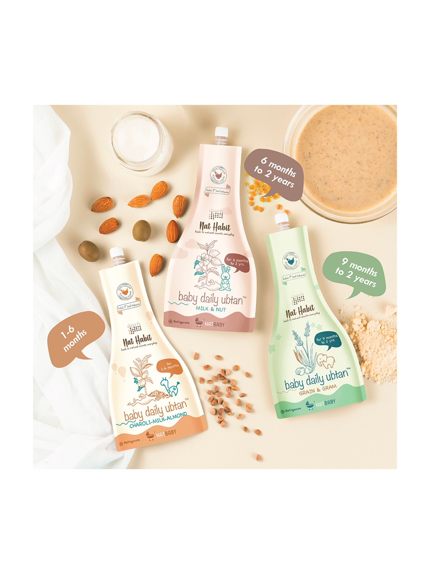 TNW-The Natural Wash Baby Rash Cream - 50 gm