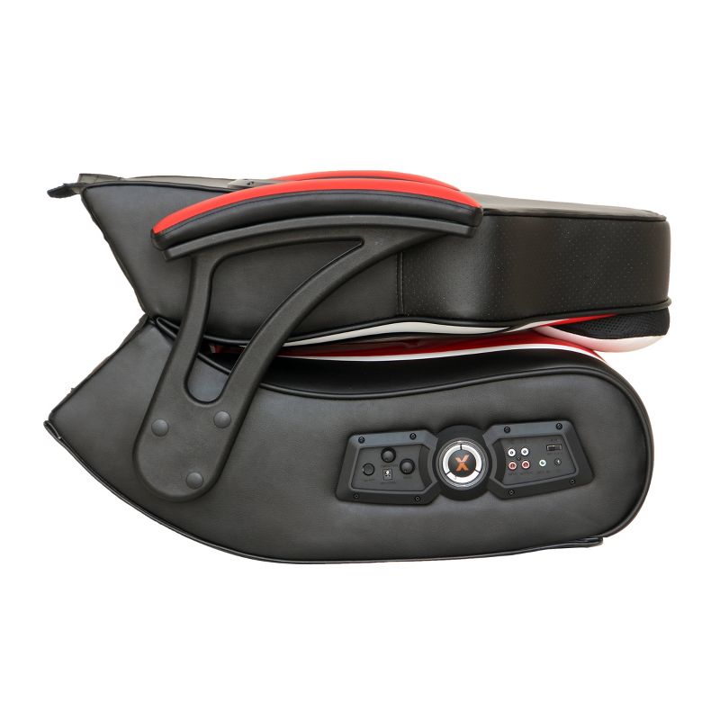 Hurricane 2.1 with Vibration Gaming Chair Black/Red - X Rocker