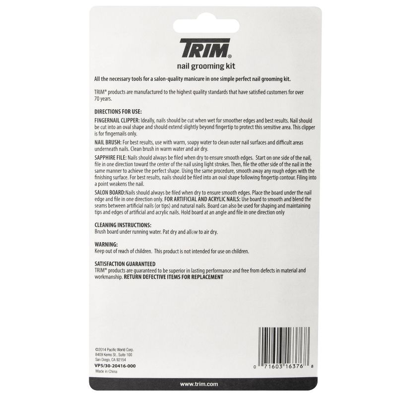 Trim Manicure Set - 4pc
