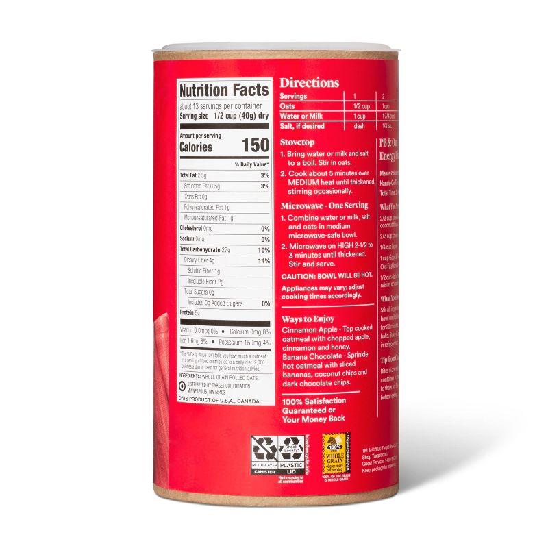 Old Fashioned Oats - 18oz - Good & Gather™