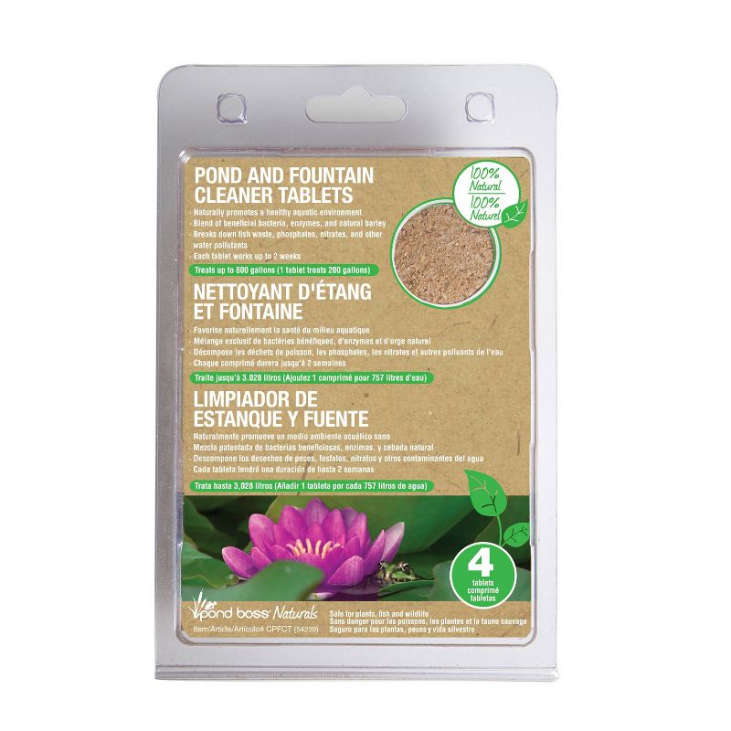 3" Pond Boss Pond & Fountain Cleaner Tablets