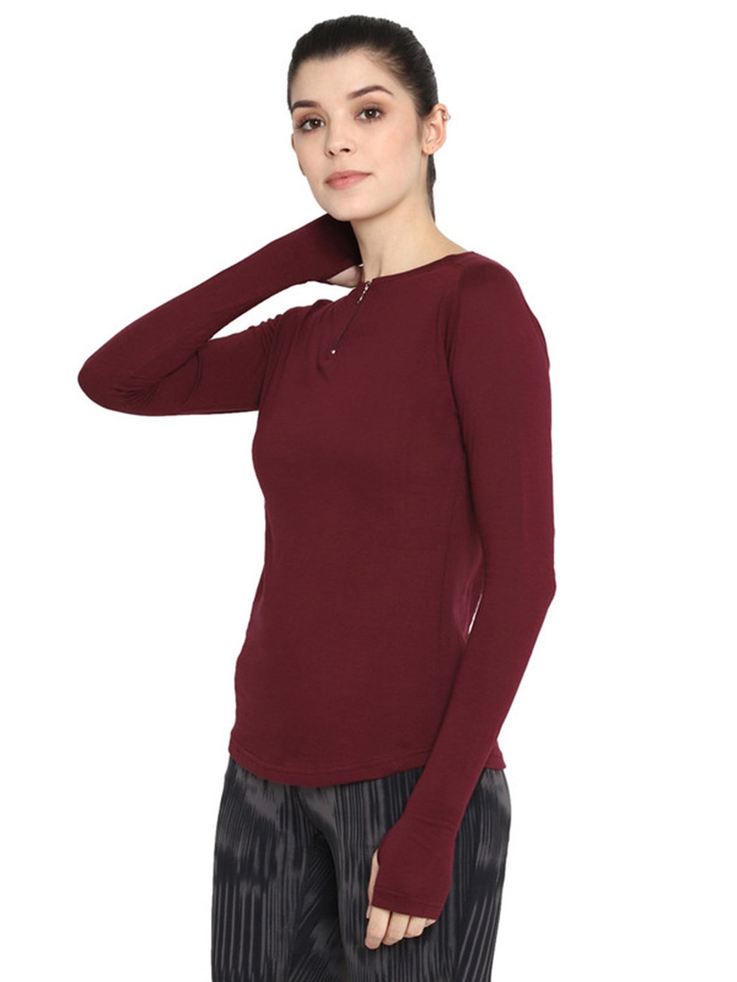 Appulse Maroon & Dark Pink Cotton T-Shirt - Pack of 2