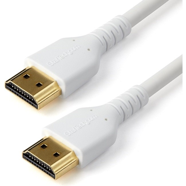 StarTech RHDMM2MPW 6ft Premium High Speed HDMI Cable with Ethernet White