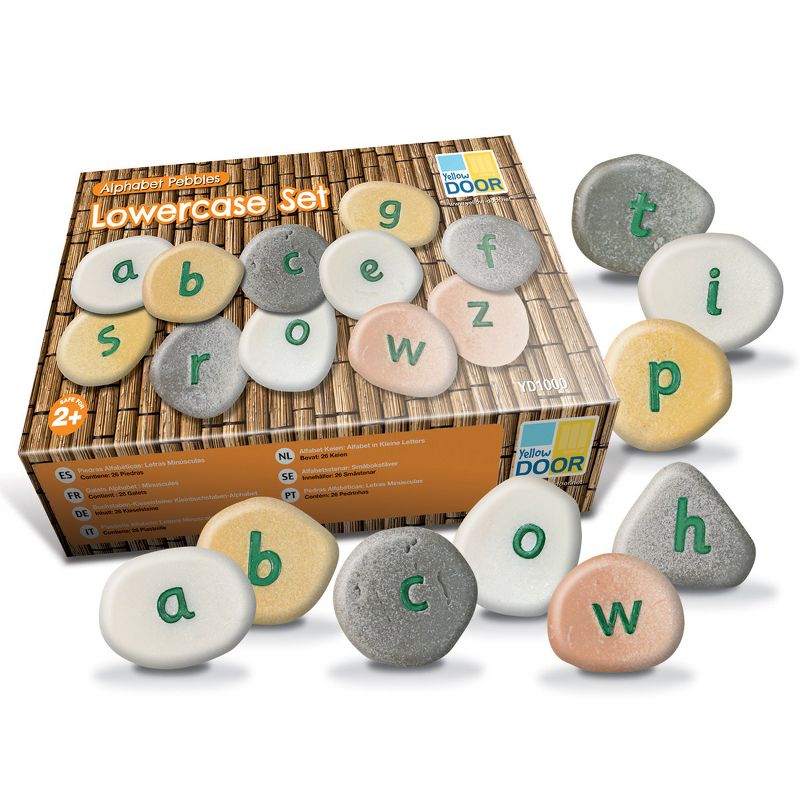 Yellow Door Lowercase Alphabet Pebbles
