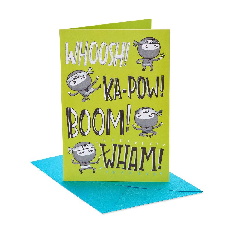 Birthday Card Ninja for Kids