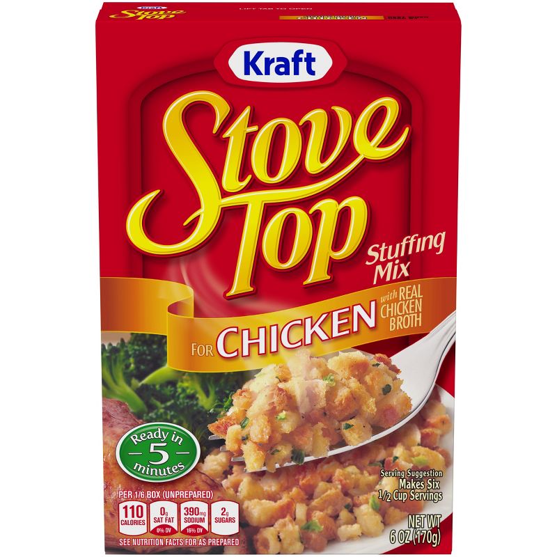 Stove Top Stuffing Mix For Chicken 6oz
