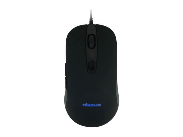 Nixeus REVEL REV-MW17 Gaming Mouse 12000 DPI Optical Gaming Sensor (Matte White)