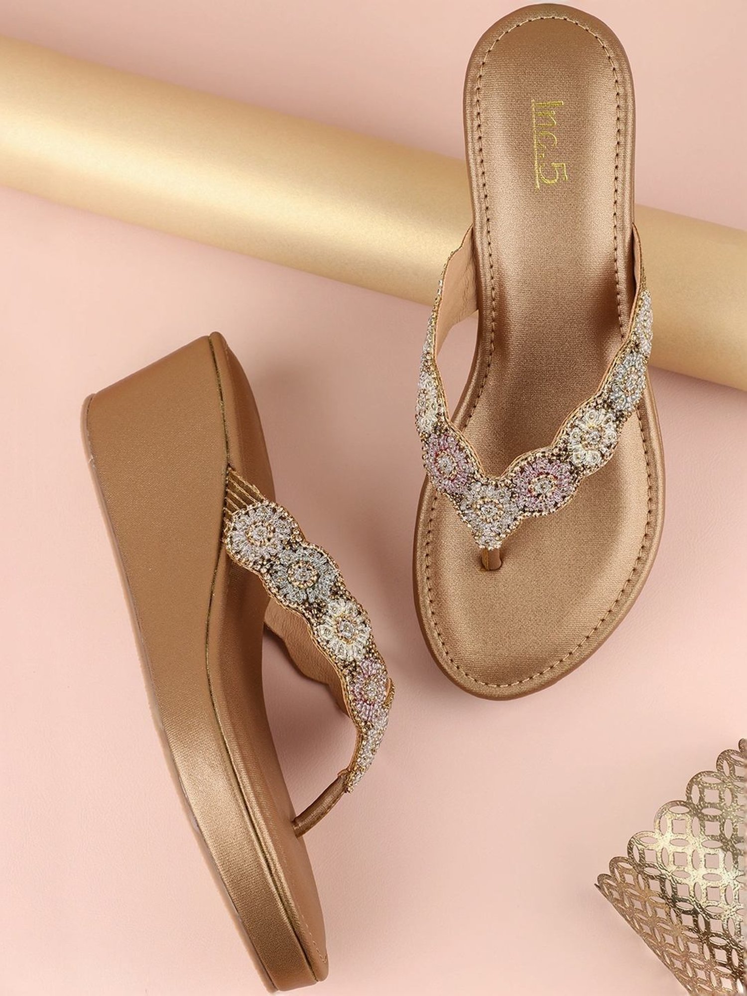 Truffle Collection Women's Silver Flat Ballets