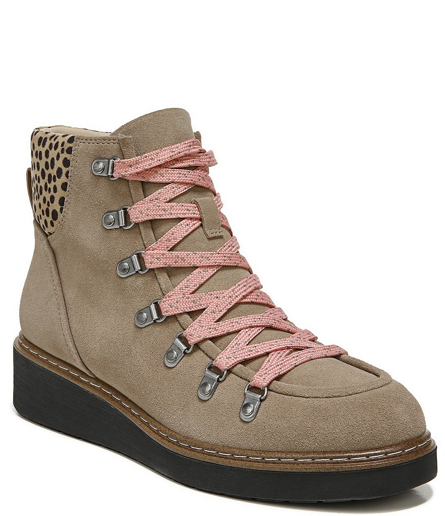 Original Collection by Dr. Scholl's Road Trip Waterproof Suede Cheetah Accent Hiker Booties