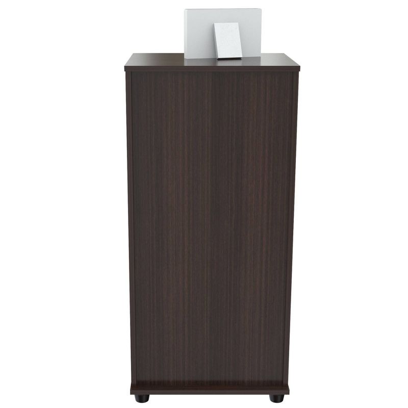 3 Drawer Locking File Cabinet Espresso - Inval